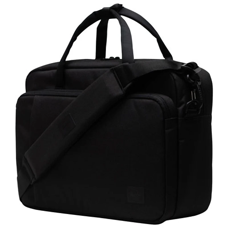 Sac messager Gibson de Herschel Supply Co. pour portable de 15,6 po - Noir