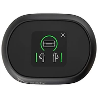 Écouteurs boutons 100 % sans fil à suppression du bruit Voyager Free 60+ UC de Plantronics - Noir