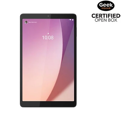 Boîte ouverte - Tablette Tab M8 (4e génération) 8 po 32 Go Android 12 Lenovo à processeur quadruple coeur MediaTek Helio A22 - Gris arctique