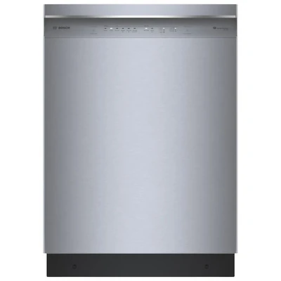 Lave-vaisselle encastrable 24 po 46 dB avec cuve inox et troisième panier Bosch (SHE53CE5N) - Inox