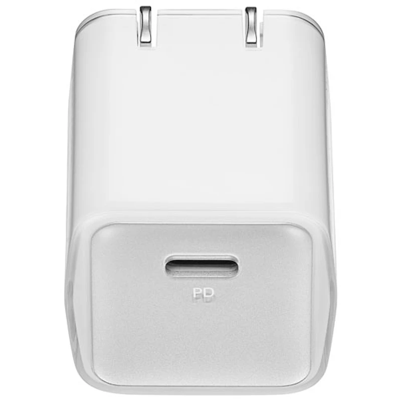 Insignia 30W USB-C Wall Charger with 1.8m (6 ft.) C-C Cable - White - Only at Best Buy