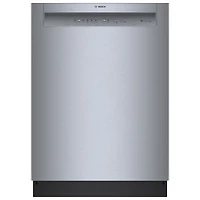 Lave-vaisselle encastrable intelligent de 24 po et 50 dB de Bosch (SHE3AEE5N) - Acier inoxydable