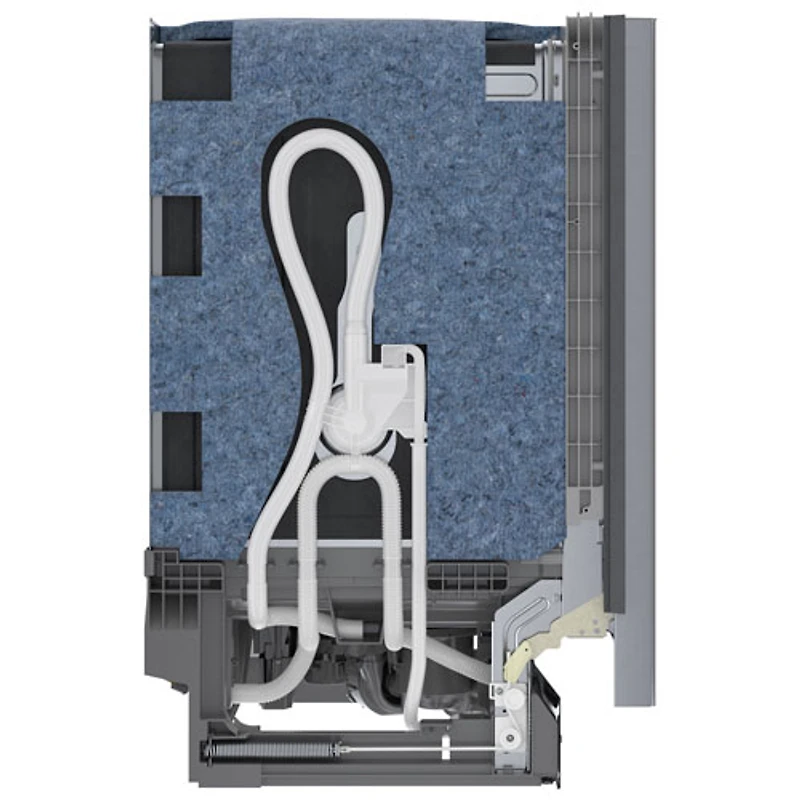 Lave-vaisselle encastrable intelligent de 24 po et 50 dB de Bosch (SHE3AEE5N) - Acier inoxydable