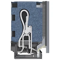 Lave-vaisselle encastrable intelligent de 24 po et 50 dB de Bosch (SHE3AEE5N) - Acier inoxydable