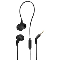 JBL Endurance RUN 2 In-Ear Wired Sport Headphones - Black