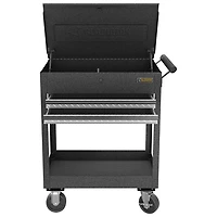 Gladiator Steel Tool Storage Cart (GAMT28KDFG) - Silver Tread