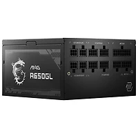 MSI Mag 80 Plus A650GL 650-Watt ATX Modular Power Supply
