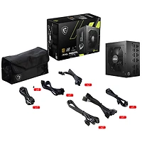 MSI Mag 80 Plus A650GL 650-Watt ATX Modular Power Supply