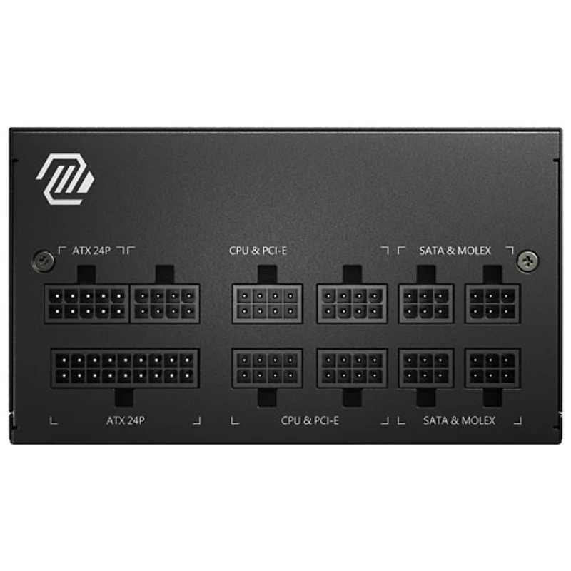 Bloc d'alimentation modulaire ATX de 650 W Mag 80 Plus A650GL de MSI