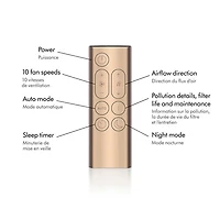 Purificateur Big+Quiet BP03 Formaldehyde BP03 de Dyson avec filtre HEPA