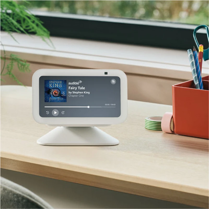 Écran intelligent Echo Show 5 (3e génération) d'Amazon avec Alexa - Bleu nuage
