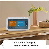 Écran intelligent Echo Show 5 (3e génération) d'Amazon avec Alexa - Bleu nuage