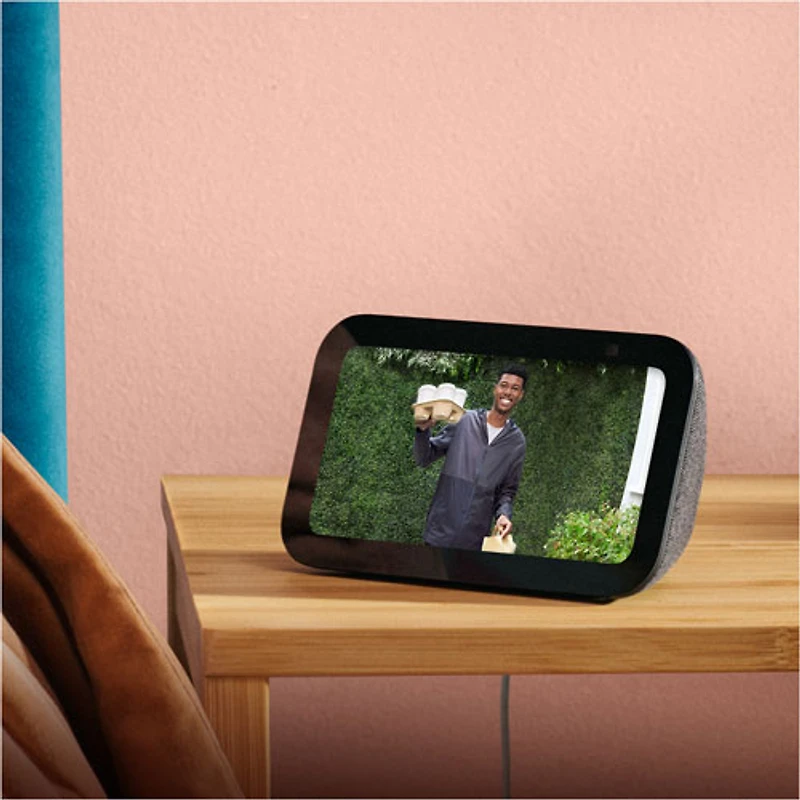 Écran intelligent Echo Show 5 (3e génération) d'Amazon avec Alexa - Anthracite