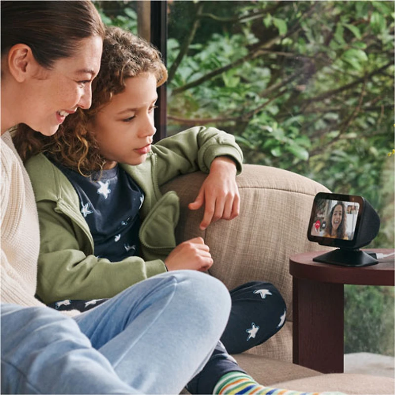 Écran intelligent Echo Show 5 (3e génération) d'Amazon avec Alexa - Anthracite