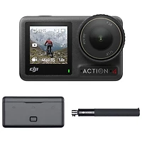 Caméra d'action 4K Adventure Combo Action 4 Osmo de DJI