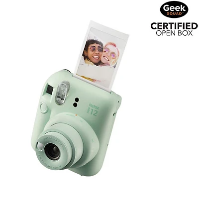 Open Box - Fujifilm Instax Mini 12 Instant Camera - Mint Green