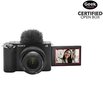 Open Box - Sony Alpha ZV-E1 Full-Frame Interchangeable Lens Mirrorless Vlogger Camera with 28-60mm Lens Kit