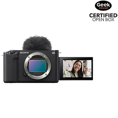 Boîte ouverte - Appareil photo sans miroir plein format Alpha ZV-E1 de Sony pour vlogueurs (boîtier seulement)