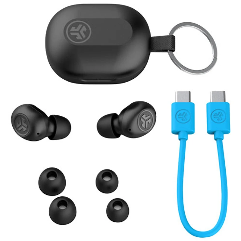 JLab JBuds Mini In-Ear True Wireless Earbuds - Black