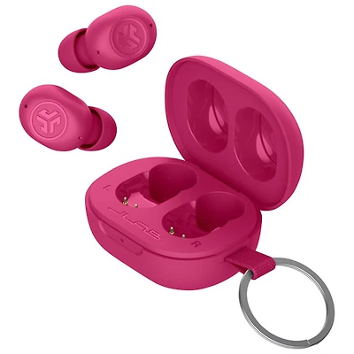 JLab JBuds Mini In-Ear True Wireless Earbuds - Pink