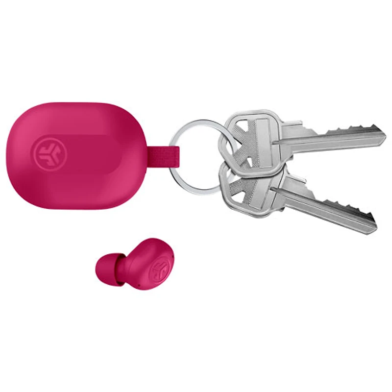 JLab JBuds Mini In-Ear True Wireless Earbuds - Pink
