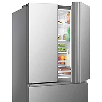 Réfrigérateur à deux portes 22,5 pi³ 36 po de Hisense (RF225A3CSE) - Acier inoxydable