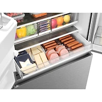 Réfrigérateur à deux portes 22,5 pi³ 36 po de Hisense (RF225A3CSE) - Acier inoxydable