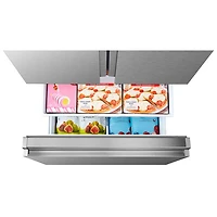 Réfrigérateur à deux portes 22,5 pi³ 36 po de Hisense (RF225A3CSE) - Acier inoxydable