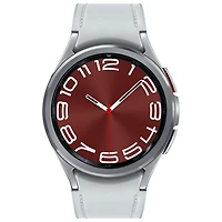 TELUS Samsung Galaxy Watch6 Classic 43mm LTE Smartwatch - Silver - Monthly Financing