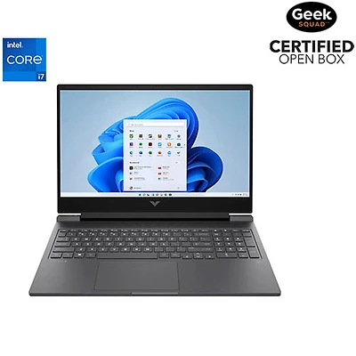 Boîte ouverte - Portable de jeu de 16 po Victus de HP - Argenté mica (Core i7-13700H d'Intel/SSD 1 To/RAM 16 Go/GeForce RTX 4060/Windows 11)