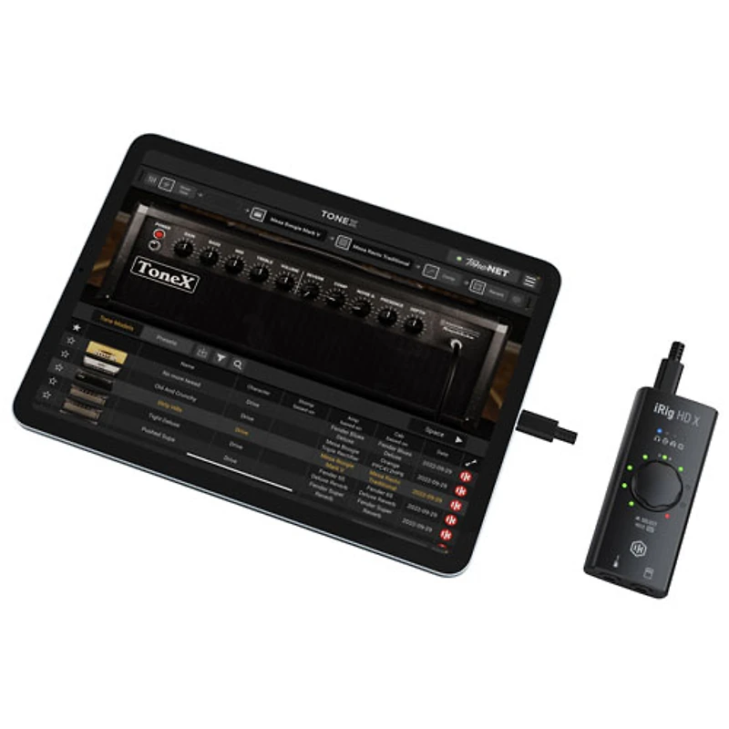 IK Multimedia iRig HD X Audio Interface for Guitar (iPhone, iPad, Mac/PC)
