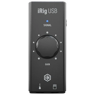 IK Multimedia iRig USB Audio Interface for Guitar (Mac, PC and iPad)