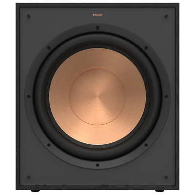 Haut-parleur d'extrêmes graves amplifié de 12 po R-120SWI de Klipsch - Noir