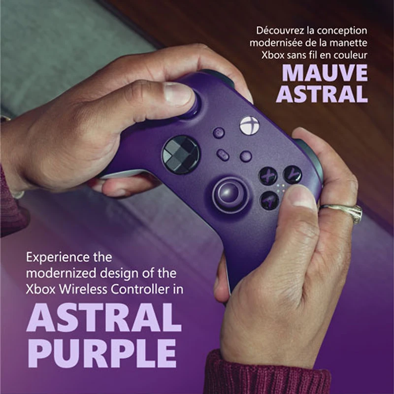 Manette sans fil de Xbox - Violet Astral