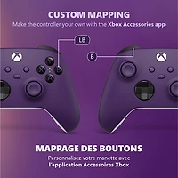 Manette sans fil de Xbox - Violet Astral