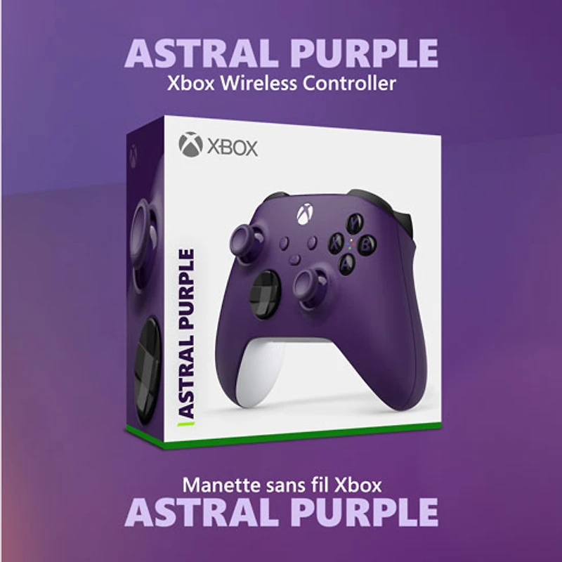 Manette sans fil de Xbox - Violet Astral