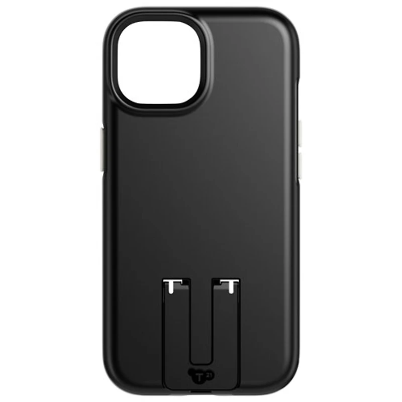 tech21 Evo Crystal Kick Fitted Hard Shell Case with MagSafe for iPhone 15/14/13 - Black