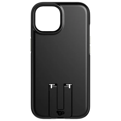 tech21 Evo Crystal Kick Fitted Hard Shell Case with MagSafe for iPhone 15/14/13 - Black