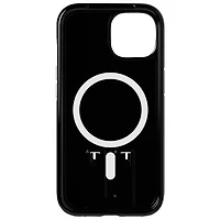 tech21 Evo Crystal Kick Fitted Hard Shell Case with MagSafe for iPhone 15/14/13 - Black