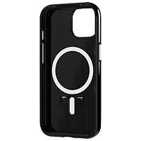 tech21 Evo Crystal Kick Fitted Hard Shell Case with MagSafe for iPhone 15/14/13 - Black