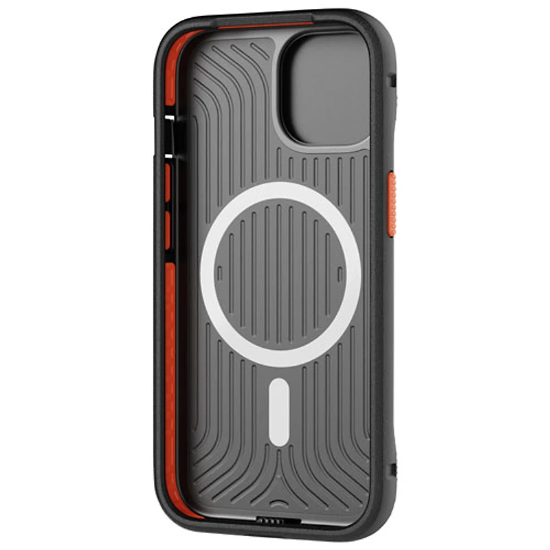 Étui rigide ajusté Evo Max de tech21 avec MagSafe pour iPhone 15 - Noir
