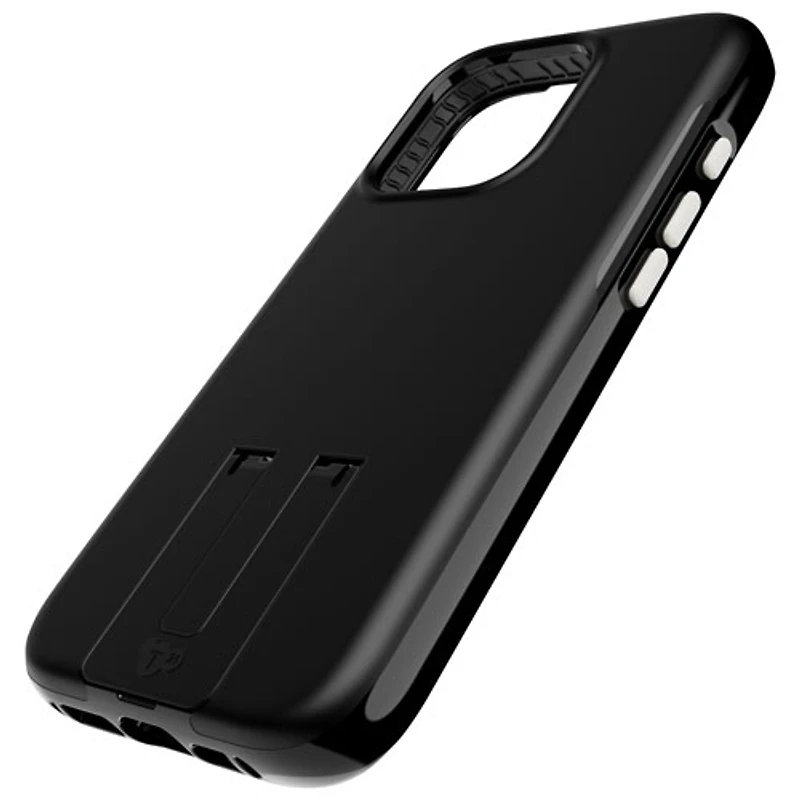 tech21 Evo Crystal Kick Fitted Hard Shell Case with MagSafe for iPhone 15 Pro - Black