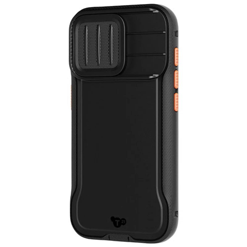 Étui rigide ajusté Evo Max de tech21 avec MagSafe pour iPhone 15 Pro - Noir