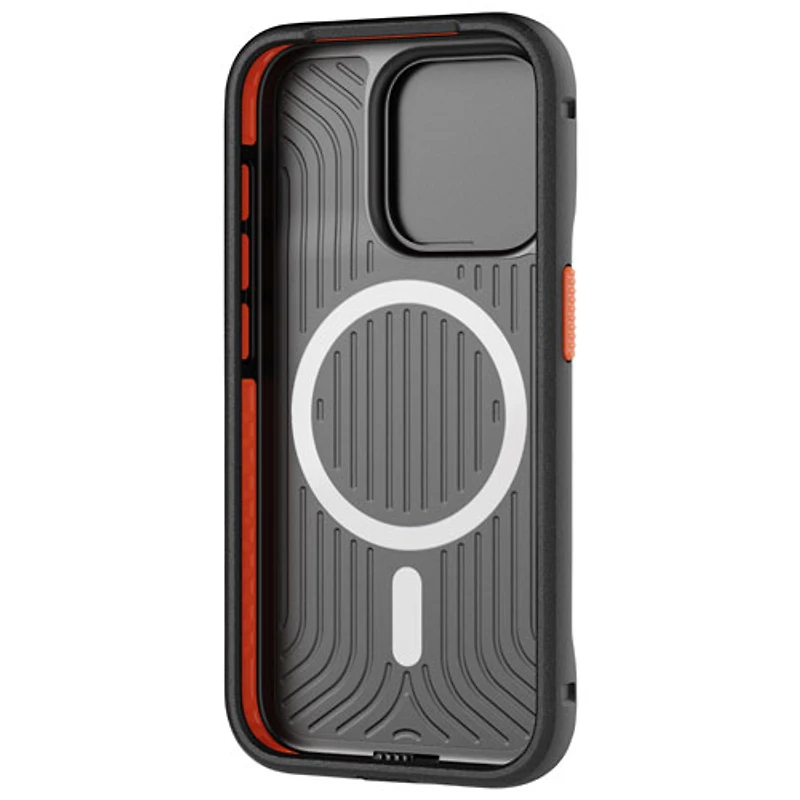 Étui rigide ajusté Evo Max de tech21 avec MagSafe pour iPhone 15 Pro - Noir
