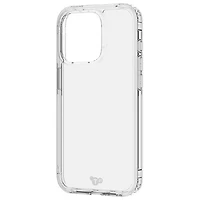 Étui rigide ajusté Evo Clear de tech21 pour iPhone 15 Pro - Transparent