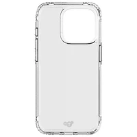 Étui rigide ajusté Evo Clear de tech21 pour iPhone 15 Pro - Transparent