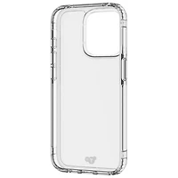 Étui rigide ajusté Evo Clear de tech21 pour iPhone 15 Pro - Transparent