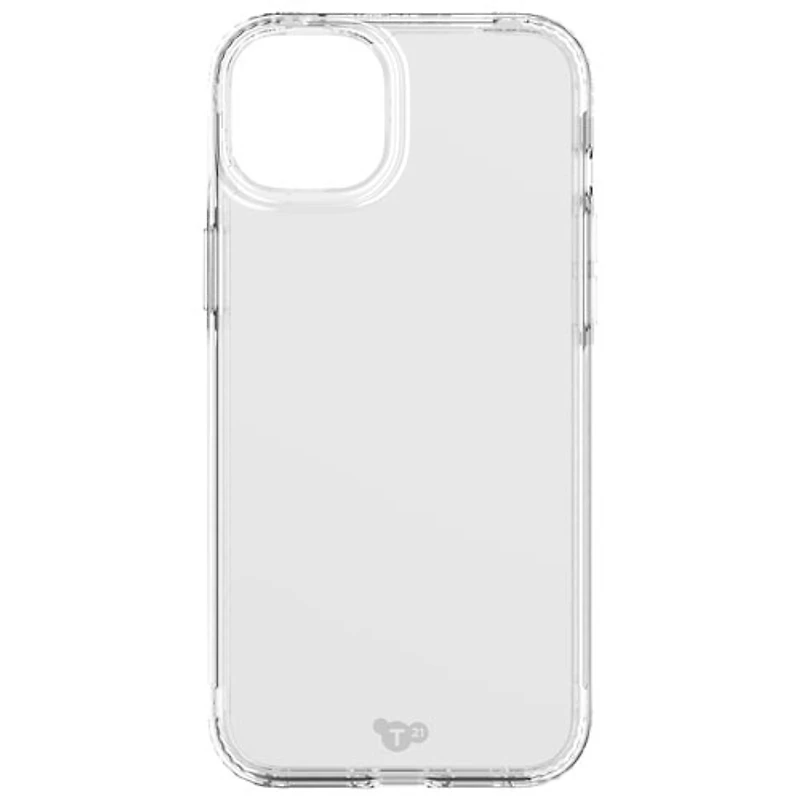 tech21 Evo Clear Fitted Hard Shell Case for iPhone 15 Plus - Clear