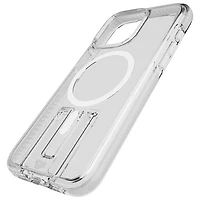 tech21 Evo Crystal Kick Fitted Hard Shell Case with MagSafe for iPhone 15 Pro Max - White