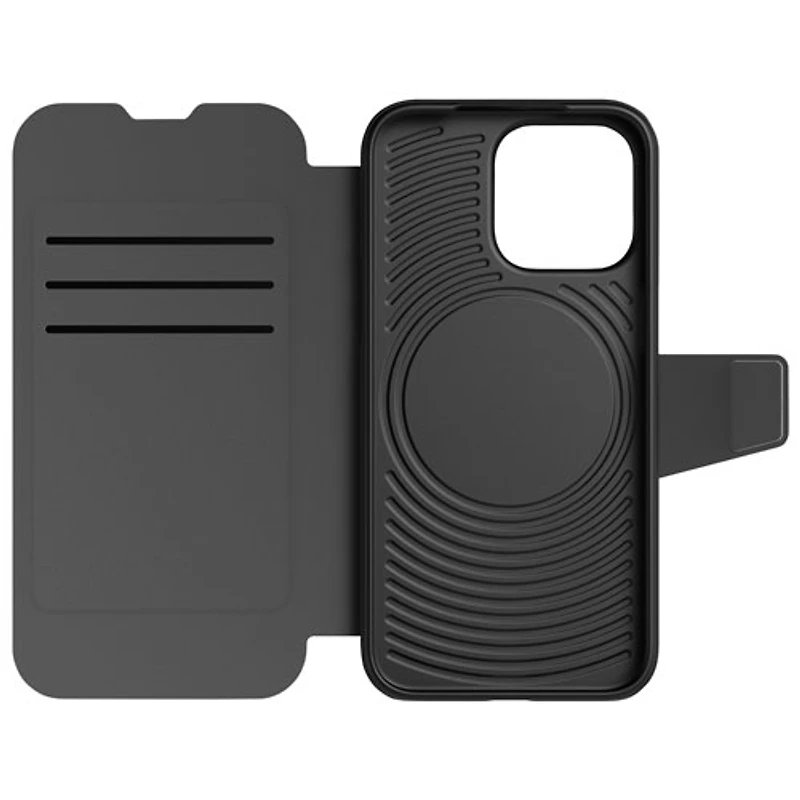Étui-portefeuille Evo Lite de tech21 pour iPhone 15 Pro Max - Noir